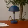 Image de Nordlux Lampe de table LED rechargeable Ellen To-Go, bleue, aluminium