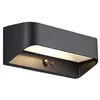 Image de Nordlux Applique murale extérieur solaire, Marcellio 22 en aluminium noir, IP54