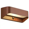 Image de Nordlux Applique murale extérieur solaire, Marcellio 22 en aluminium marron, IP54