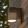 Image de Nordlux Applique d'extérieur Sidara Seaside, noire, IP54, E27