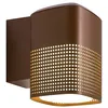 Image de Nordlux Applique murale d'extérieur Sidara en aluminium marron E27 - Sécurité côtière/marine - Pour jardin, terrasse, entrée - Alimentation secteur - IP54