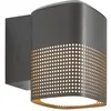 Image de Nordlux Applique murale d'extérieur Sidara en aluminium noir E27 - Sécurité côtière/marine - Pour jardin, terrasse, entrée - Alimentation secteur - IP54