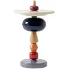 Image de Table d'appoint Shuffle en bois laquée - Mia Hamborg & Tradition Blanc taille unique