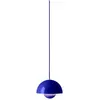 Image de Suspension Flowerpot VP1, Verner Panton, 1968 & Tradition Bleu taille unique