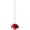 Image de Suspension Flowerpot VP1, Verner Panton, 1968 & Tradition Rouge vermillon taille unique