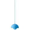 Image de Suspension Flowerpot VP1, Verner Panton & Tradition Bleu ciel taille unique