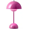 Image de &Tradition Lampe de Table Rechargeable Flowerpot VP9 Verner Panton (Tangy Pink)