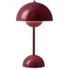 Image de Lampe à poser portative Flowerpot VP9, Verner Panton & Tradition Prune taille unique