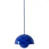 Image de Suspension Flowerpot VP1 Pattern, Verner Panton & Tradition Cobalt taille unique