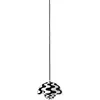 Image de Suspension Flowerpot VP1 Pattern & Tradition Noir/Blanc taille unique