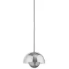 Image de Suspension Flowerpot VP1, Verner Panton & Tradition Chromé taille unique