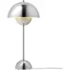 Image de Lampe à poser Flowerpot VP3, Verner Panton, 1969 & Tradition Chromé taille unique