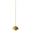 Image de Suspension Flowerpot VP10, Verner Panton & Tradition Jaune moutarde taille unique