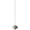 Image de Suspension Flowerpot VP10, Verner Panton & Tradition Gris taille unique