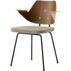 Image de Chaise RFH RD7, Robin Day & Tradition Gris foncé taille unique