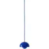 Image de Suspension Flowerpot VP10 Pattern, Verner Panton & Tradition Cobalt taille unique