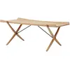 Image de Table basse X HM13, Hvidt & Mølgaard & Tradition Chêne taille unique