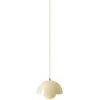 Image de Suspension Flowerpot VP1, Verner Panton & Tradition Ivoire taille unique