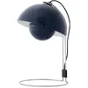 Image de Lampe à poser Flowerpot VP4, Verner Panton & Tradition Bleu foncé taille unique