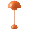 Image de Lampe à poser Flowerpot VP3, Verner Panton & Tradition Orange taille unique