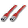 Image de Microconnect STP 7m CAT6 LSZH câble de réseau Rouge