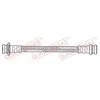 Image de QUICK BRAKE Flexible de frein 25.018 Longueur: 235mm Compatible avec SUZUKI SWIFT IV FZ, NZ, NISSAN PIXO UA0