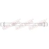 Image de QUICK BRAKE Flexible de frein 25.080 centre Longueur: 297mm Compatible avec TOYOTA LAND CRUISER KDJ12, GRJ12