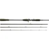 Image de Savage Gear SG4 Jeu rapide Baitcast Travel Tige, Canne à pêche au lancer 4-pièces haute performance pour la pêche aux prédateurs, Conception adaptée au voyage en eau douce et en eau salée 2.21M 30-80G