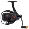 Image de Savage Orange LTD Moulinet de pêche en matériau GRC, poignées en aluminium SST usinées CNC, noir et orange, 1000-4000, moulinet fixe (4000)