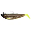 Image de Savage Gear Cutbait Herring Poisson en caoutchouc 8 couleurs, leurre de pêche en eau salée pour flétan et cabillaud, 270 g et 460 g, couleur marine, leurre jig (huile moteur, 270 g)