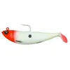 Image de Savage Gear Cutbait Herring Poisson en caoutchouc 8 couleurs, leurre de pêche en eau salée pour flétan et cabillaud, 270 g et 460 g, couleur mer, appât jig (Red Shiner, 460 g)