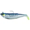 Image de Savage Gear Cutbait Herring Poisson en caoutchouc 8 couleurs, leurre de pêche en eau salée pour flétan et cabillaud, 270 g et 460 g, couleur marine, leurre plombé (Blue Mackerel, 460 g)