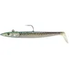 Image de Savage Gear Sandeel V2 Leurre Marin Caoutchouc Nouvelles Variantes de Couleurs avec Effet Verre Hochet et Pro Peg System Big Game 27.5cm - 275g (Mackerel)