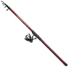 Image de DAM Backbone II Tele, Cannes à Pêche, Cannes à Pêche Spinning, Pêche au Coup, Unisexe, Noir, 3 m, 60-160 g