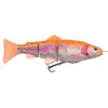Image de Savage Gear - Leurre 4D Line Thru Trout - Truite en caoutchouc à l'aspect naturel - Pour la pêche - Appât pour brochet, Golden Albino, 25cm / 193g / moderat sinkend
