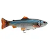Image de Savage Gear 4D Line Thru Pulsetail - Leurre souple Swimbait, Couleur : Roach Ghost, Longueur / Poids / Comportement de nage : 25 cm / 202 g / coulant lentement