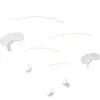 Image de Flensted Mobiles Wave 5 Mobile Film Blanc 60 cm