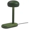 Image de Eva Solo lampe Emendo avec chargeur Qi sans fil, Emerald Green H 29 cm Ø13cm