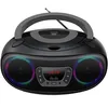 Image de Denver Lecteur CD Portable avec Bluetooth, USB et Radio FM, Gris