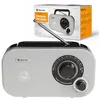 Image de Denver TR-51W Radio FM Portable analogique, Alimentation Secteur ou 4 Piles AA, Haut-Parleur 1 W, poignée, Blanc