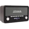 Image de Denver DAB-18DGR Radio numérique Dab+/FM Bluetooth, AUX, écran LCD, Horloge-réveil, Finition Gris foncé