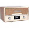 Image de Denver Radio Dab Lecteur CD - Radio Vintage - Bluetooth - 20 Stations préréglées - Dab/FM/AUX (Lightwood)