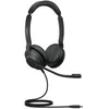 Image de Jabra Evolve2 30 Headset   Noise Cancelling Microsoft Teams Certified Stereo Headphones with 2-Microphone Call Technology   USB-C Cable   Black