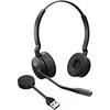 Image de Jabra Engage 55 - Micro-casque stéréo sans fil avec adaptateur DECT USB-A Link 400, Microphone à réduction de bruit, Longue portée, Protection auditive -Certifié Google Meet/Zoom, Compatible UC - Noir