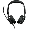 Image de Jabra Evolve2 50 UC Stereo - Micro-casque - sur-oreille - Bluetooth - filaire - Suppresseur de bruit actif - USB-A - noir - certifié Zoom, Cisco Webex Certified, Optimisé pour la CU, Optimisé pour Google Meet, Optimisé pour Microsoft Teams, Certifié en occasion ou reconditionné