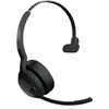 Image de Jabra Evolve2 55 Micro-casque sans fil mono avec technologie Jabra Air Comfort, micros à réduction de bruit et ANC. Certifié MS Teams, fonctionne avec toutes les plateformes - Noir