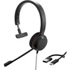 Image de Jabra Evolve 20 Wired Headset (2025 Edition) - Casque Filaire à Une Oreille pour Le Bureau et Le Travail à Domicile - contrôle des appels - certifié pour MS Teams - connectivité USB-C/A - Noir