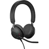 Image de Jabra Evolve2 40 SE Casque stéréo Filaire avec réduction du Bruit, Microphone et câble USB-C/A   Certifié MS Teams, Compatible avec Toutes Les Autres Plateformes   Noir