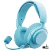 Image de Micro casque gaming sans fil SteelSeries Arctis Nova 3PW Bluetooth Bleu cyan en occasion ou reconditionné