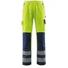 Image de Mascot 07179-470-171-82C50 Pantalon Taille L82 cm/C50 Jaune/Bleu marine